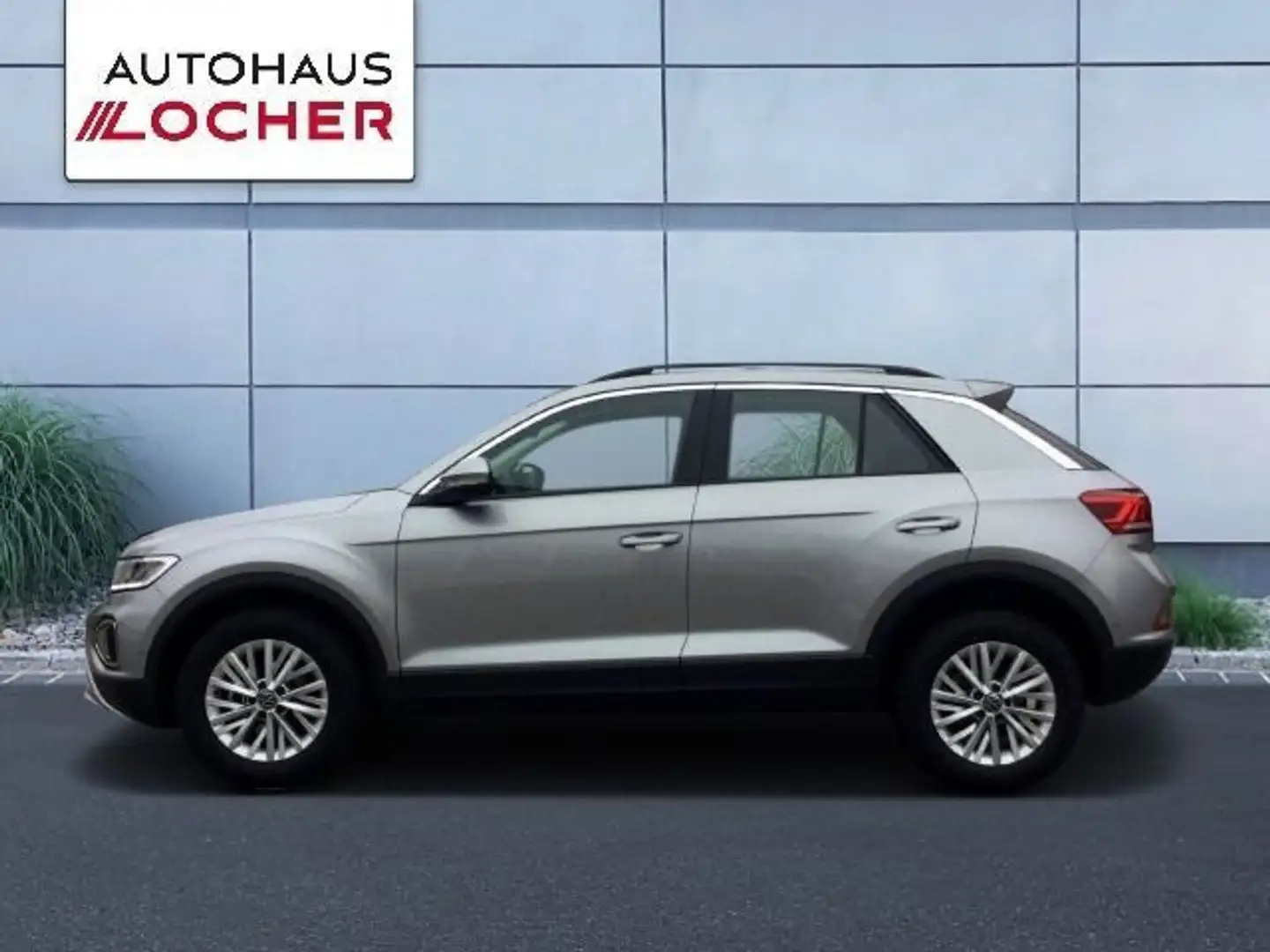 Volkswagen T-Roc T-ROC Life 1.0 TSI, ACC, RearView Silber - 2