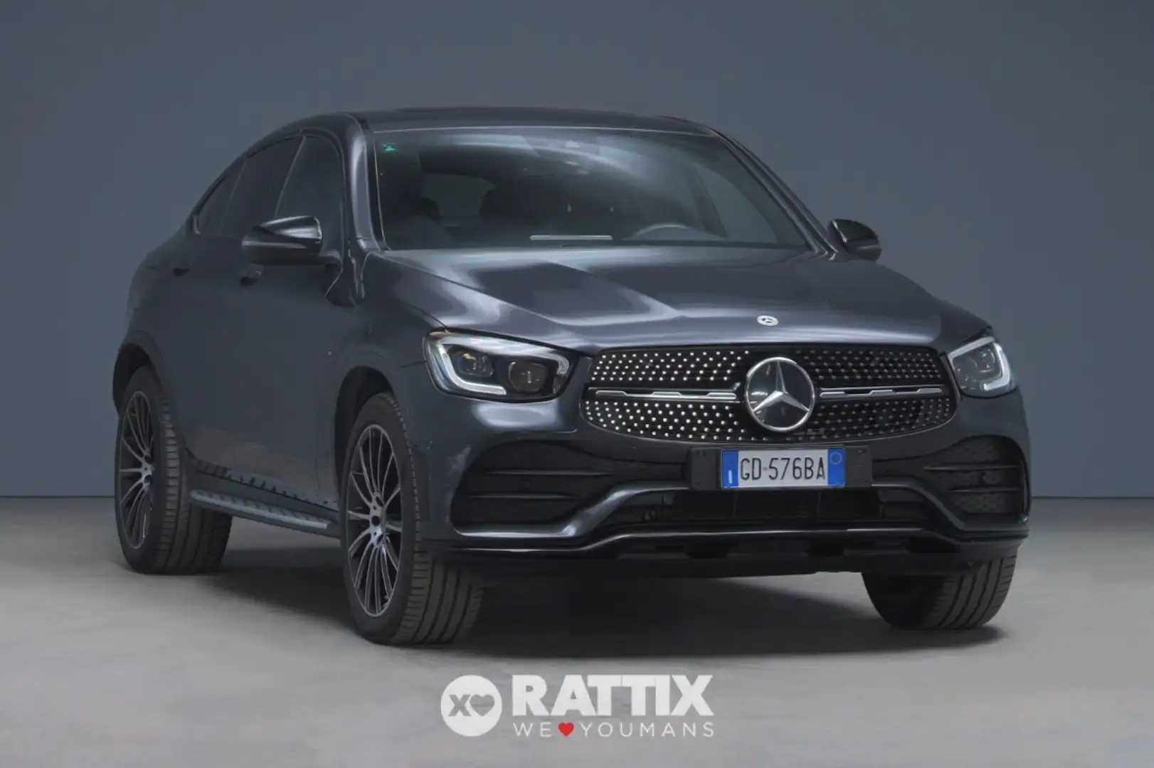 Mercedes-Benz GLC 300 Coupé de Phev eq-power Premium Plus 4matic Auto + Zwart - 1