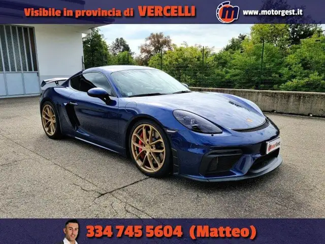 Porsche 718 Cayman 4.0 GT4 PDK