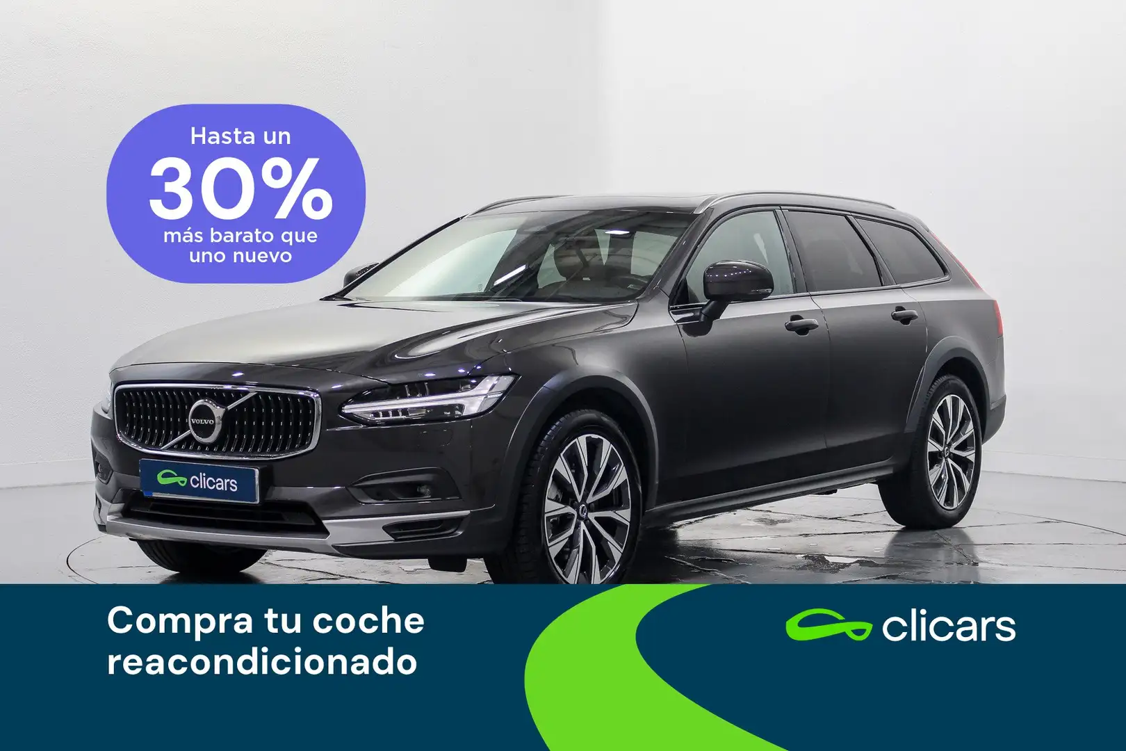 Volvo V90 Cross Country B4 Pro AWD Aut. Plateado - 1