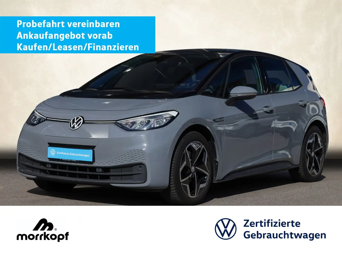 Volkswagen ID.3 Pro S +3,99ZINS+MAX.540KM REICHWEITE+ Navi Grey - 1