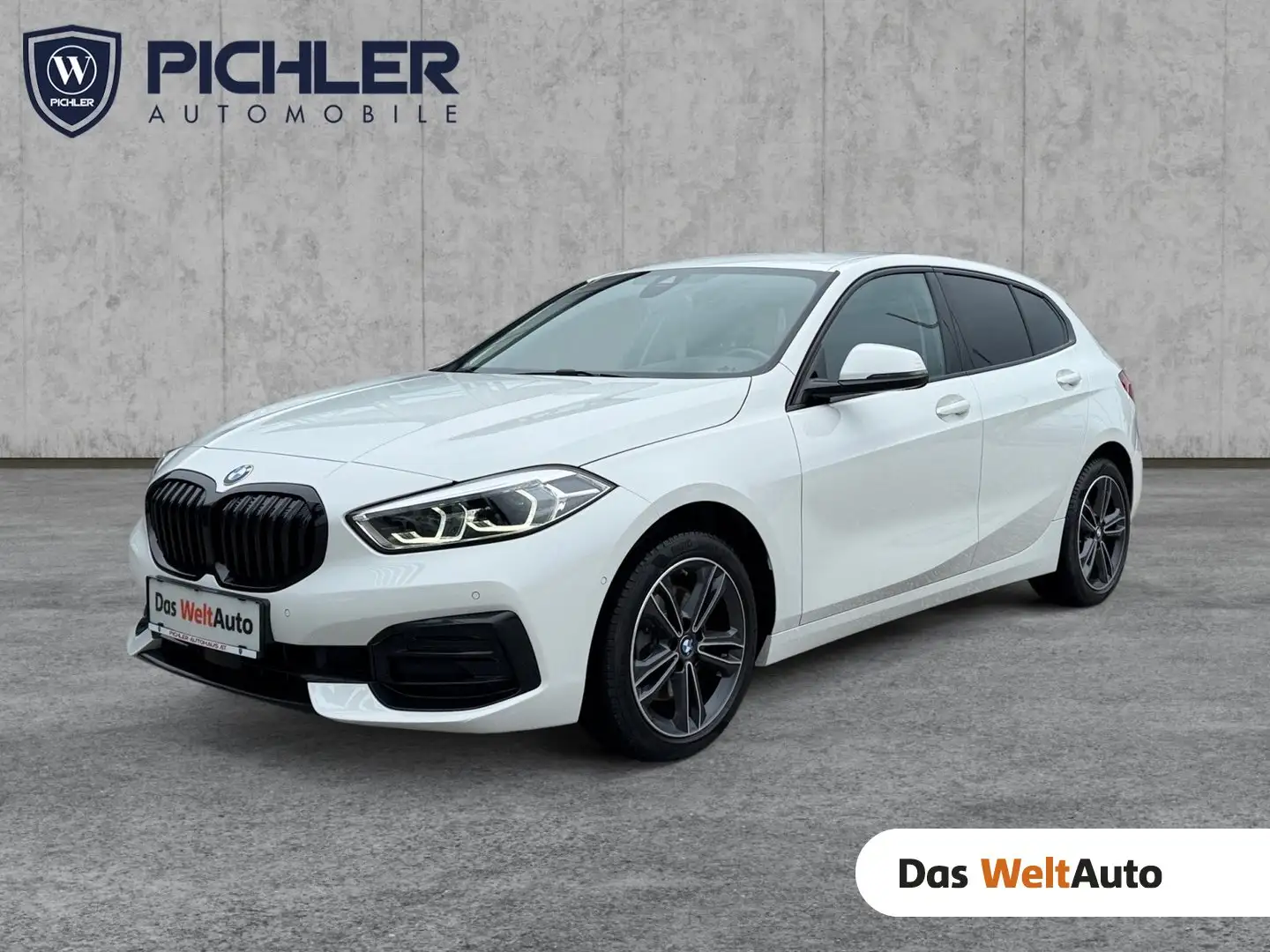 BMW 118 BMW 118d Aut. Weiß - 1