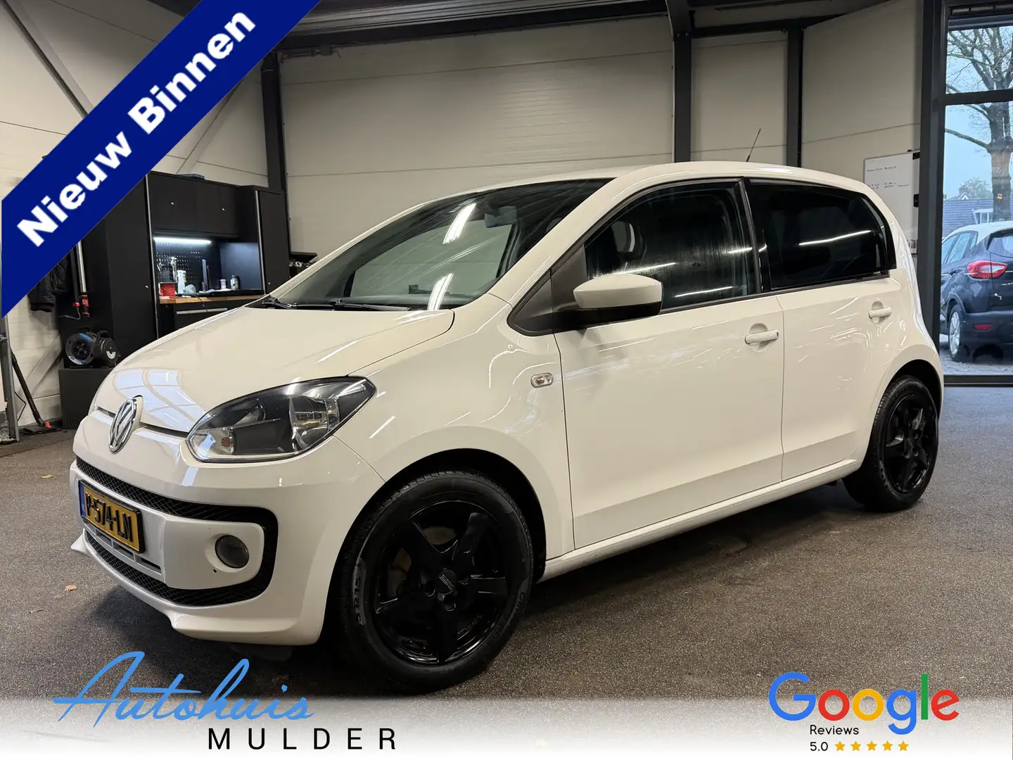 Volkswagen up! 1.0 move up! Airco-Stoelverwarming-Velgjes Blanc - 1