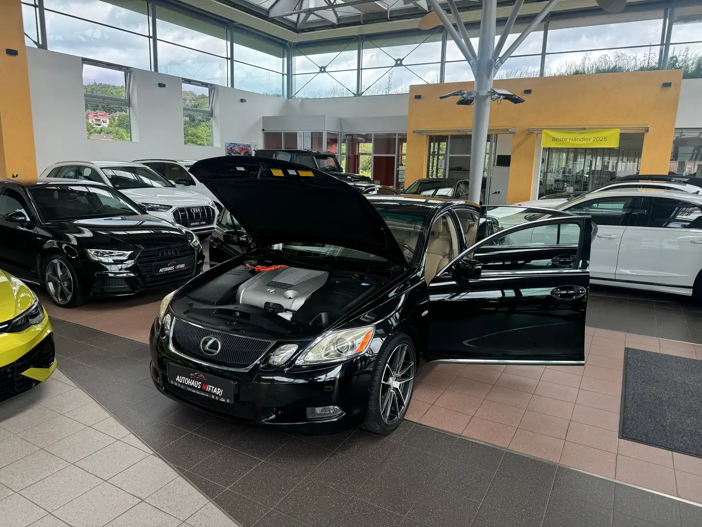 Lexus GS 450h 450 h Luxury Xenon Navi Leder/Beige PDC Kamera SHZ Schwarz - 2