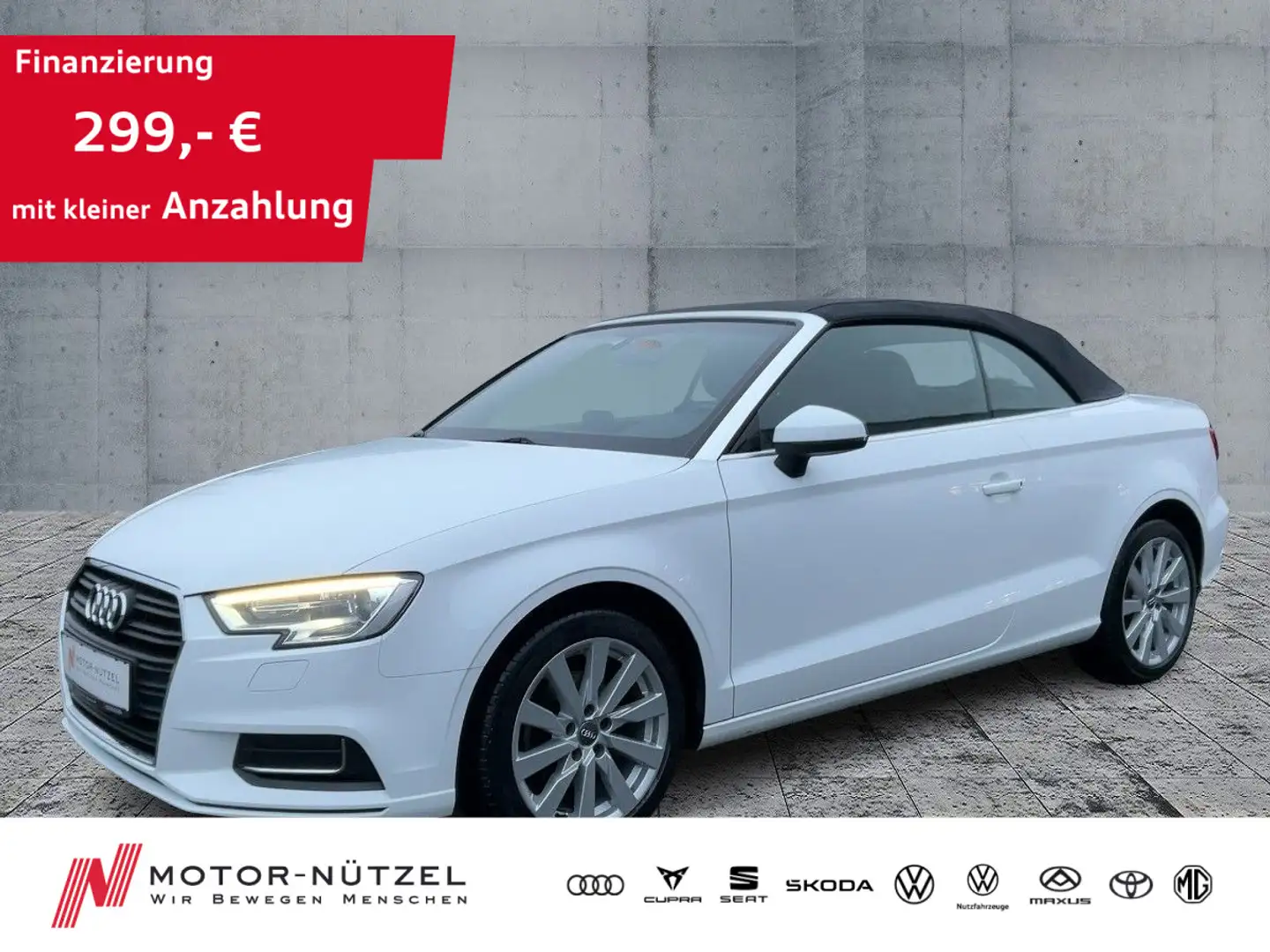 Audi A3 35TFSI DESIGN BI-XEN+APP+PDC+SHZ+BT Weiß - 1