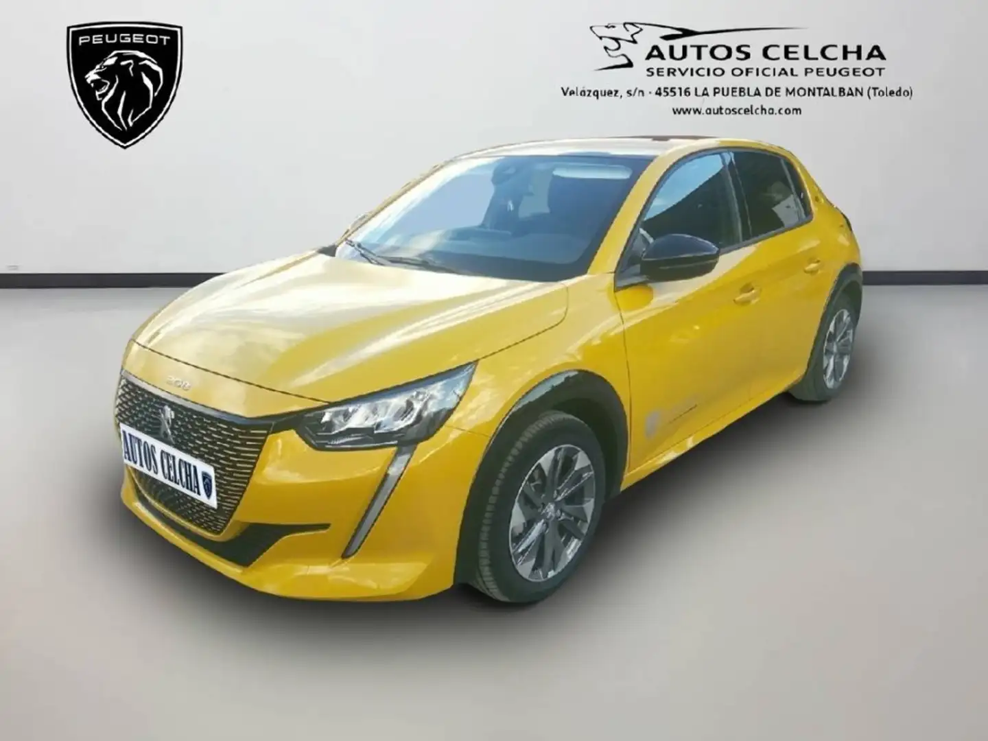 Peugeot 208 Allure Pack Eléctrico 100kW Jaune - 2