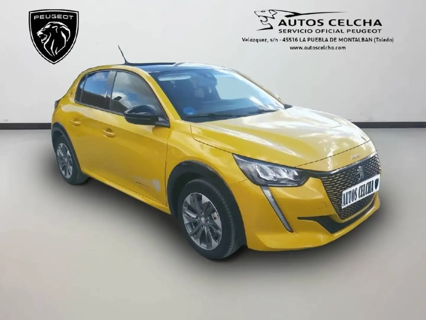 Peugeot 208 Allure Pack Eléctrico 100kW Jaune - 1