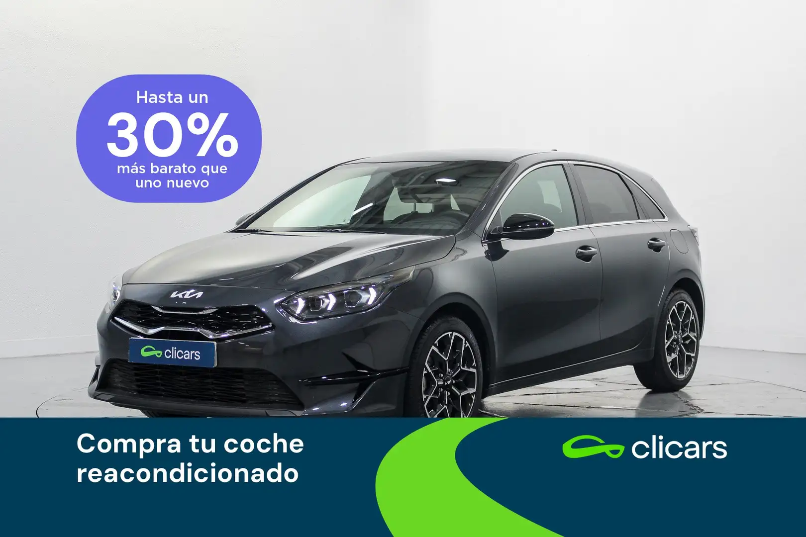Kia Ceed / cee'd 1.0 T-GDI Eco-Dynamics Style Edition 100 Argent - 1