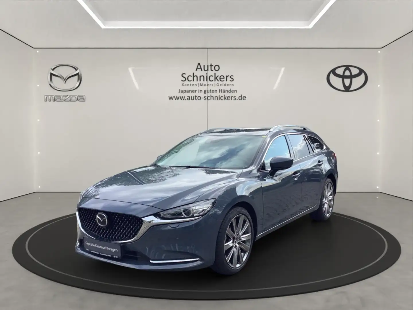 Mazda 6 SKYACTIV-G EXCLUSIVE-LINE+360°CAM+8FACH !! Gris - 1