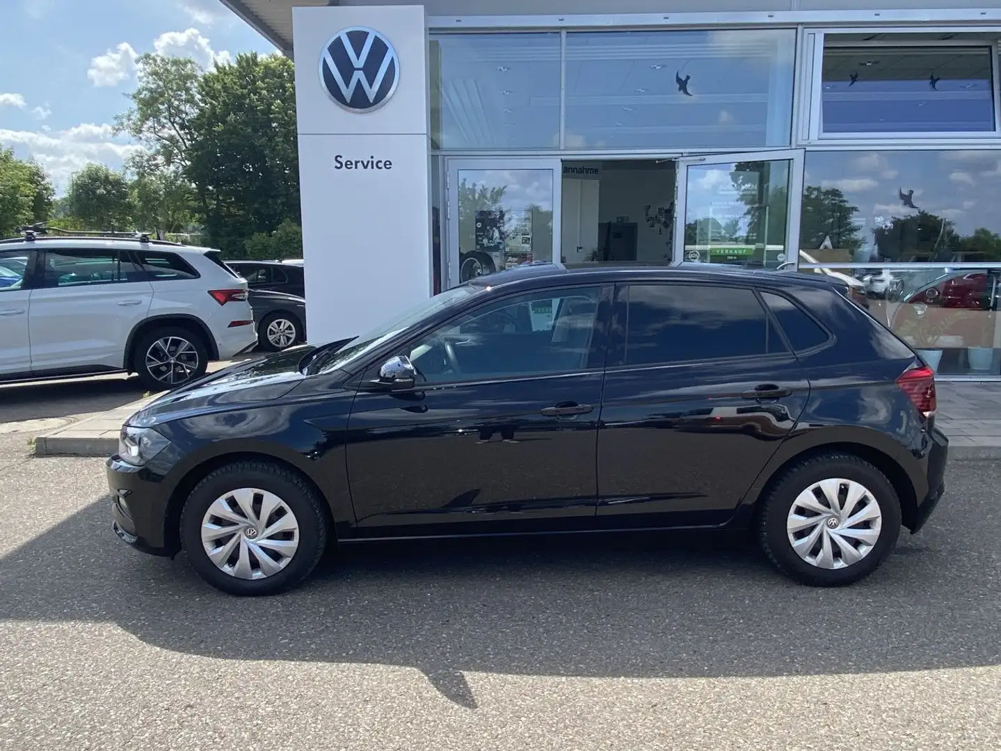 Volkswagen Polo 1.0 TSI DSG Comfortline NAVI+APP-CONNECT+AC Schwarz - 2
