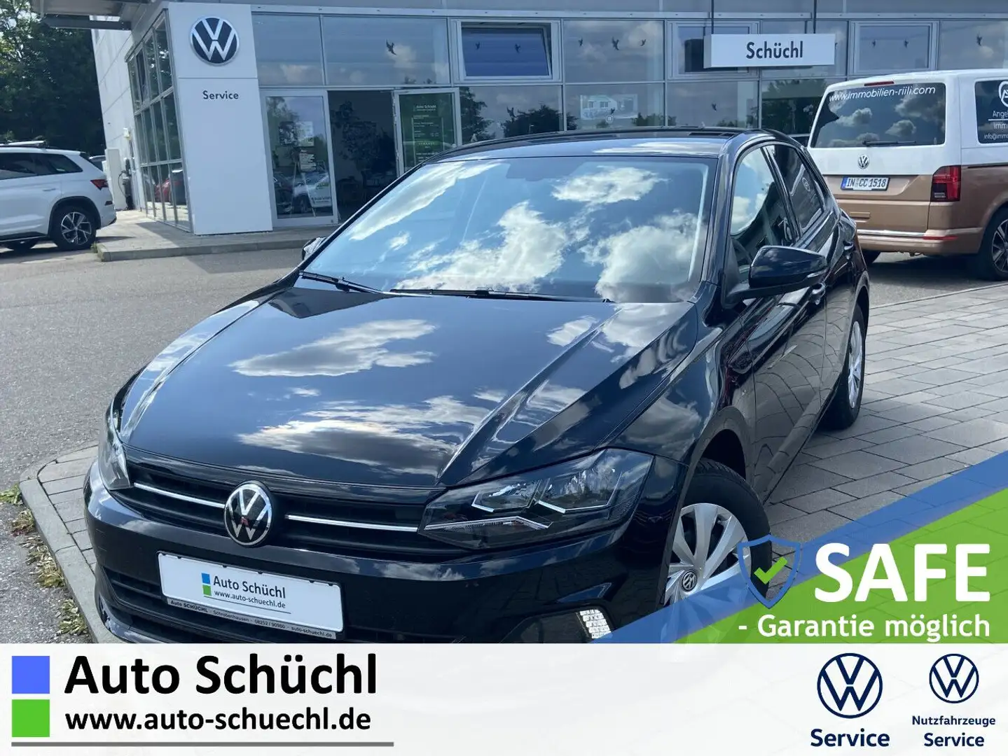 Volkswagen Polo 1.0 TSI DSG Comfortline NAVI+APP-CONNECT+AC Schwarz - 1