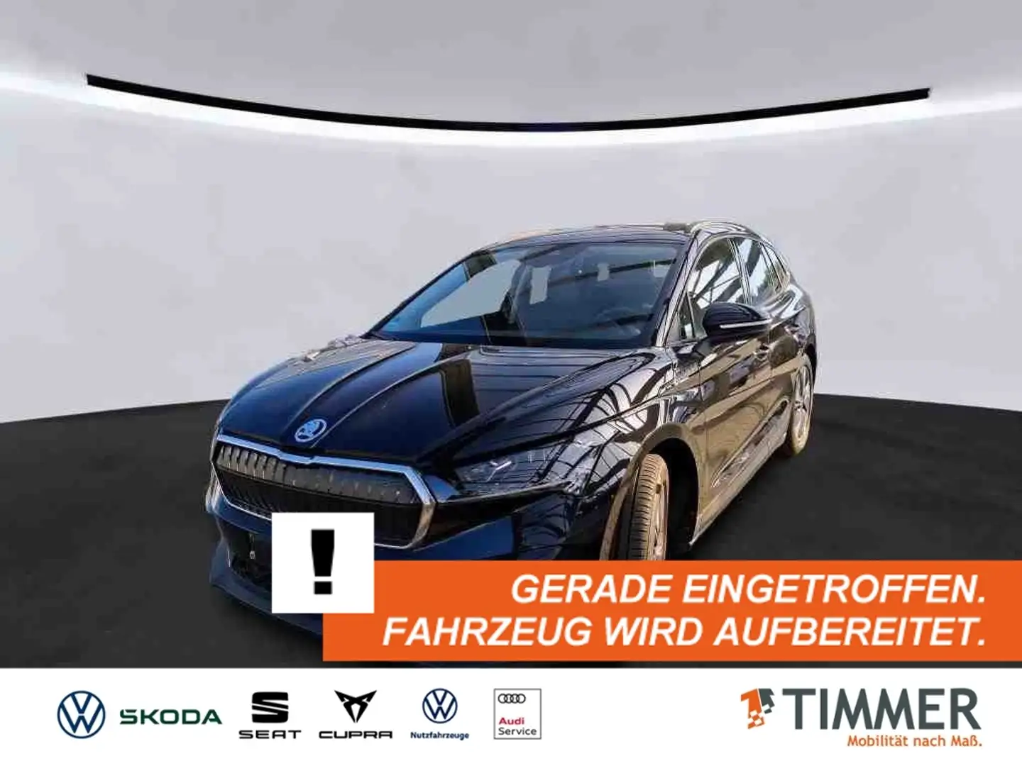 Skoda Enyaq iV 60 Suite *AHK *MATRIX *RKAM *LEDER *ACC *LM *N Schwarz - 1