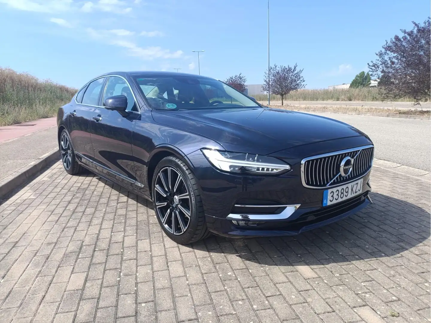 Volvo S90 D4 Inscription Aut. 190 Azul - 2