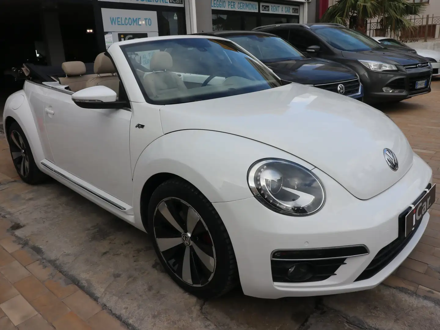 Volkswagen Maggiolino RLine Cabrio 2.0 tsi Sport dsg Blanc - 1