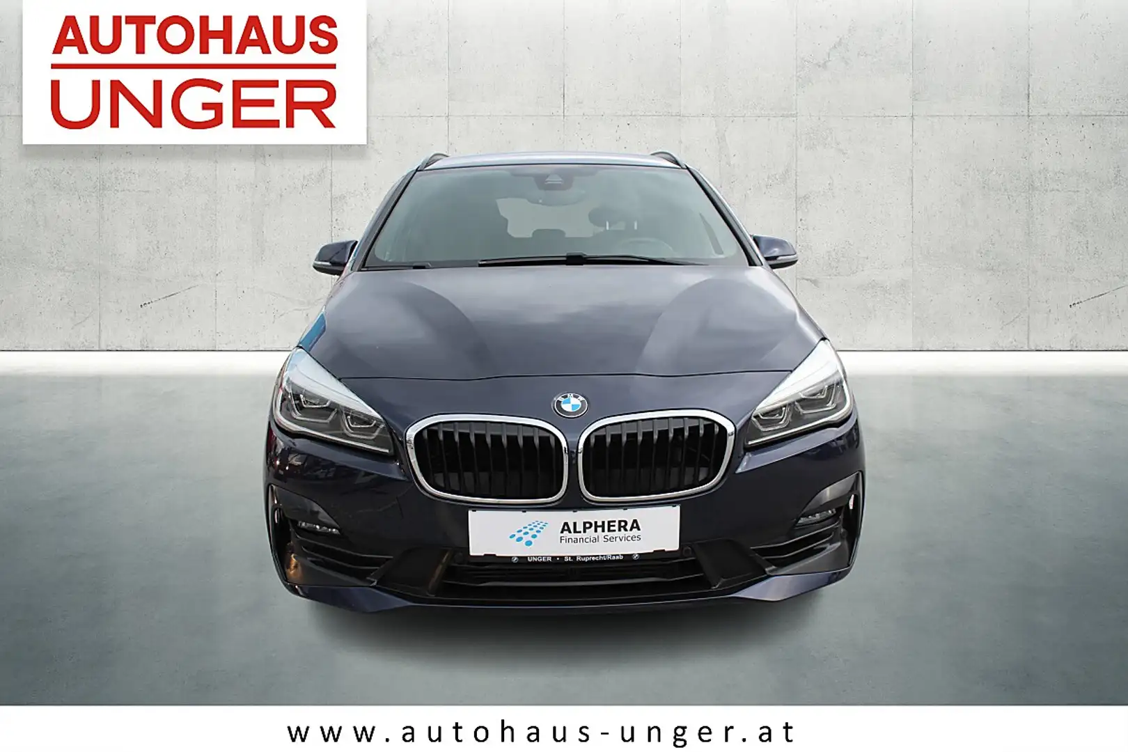 BMW 216 i Active Tourer Blau - 2