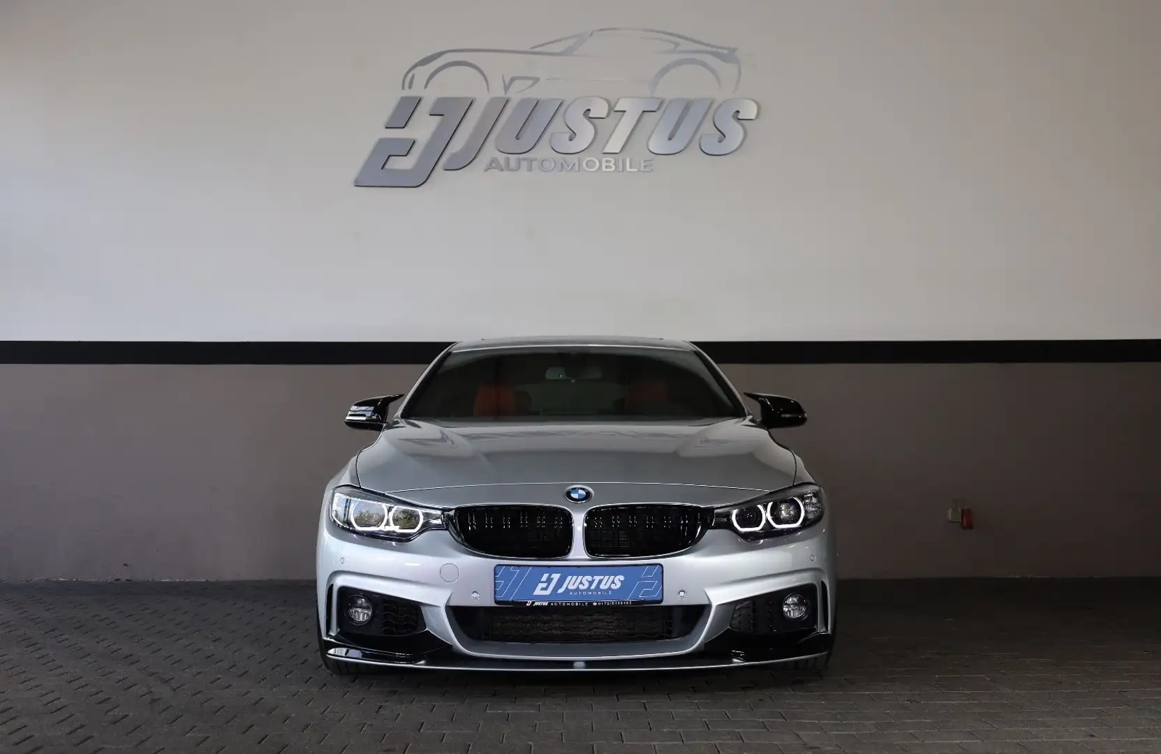 BMW 440 440i Gran Coupé/360*/HUD/SHZ/H&K/SBD/LED/PDC/R20 Silber - 2