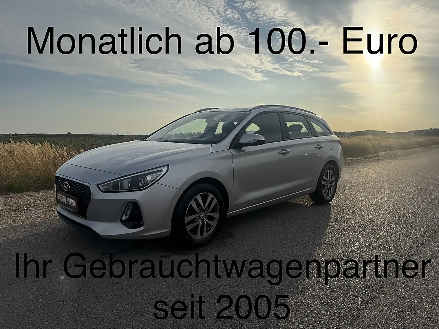 Hyundai i30 CW 1,6 CRDi Start/Stopp Comfort Silber - 1