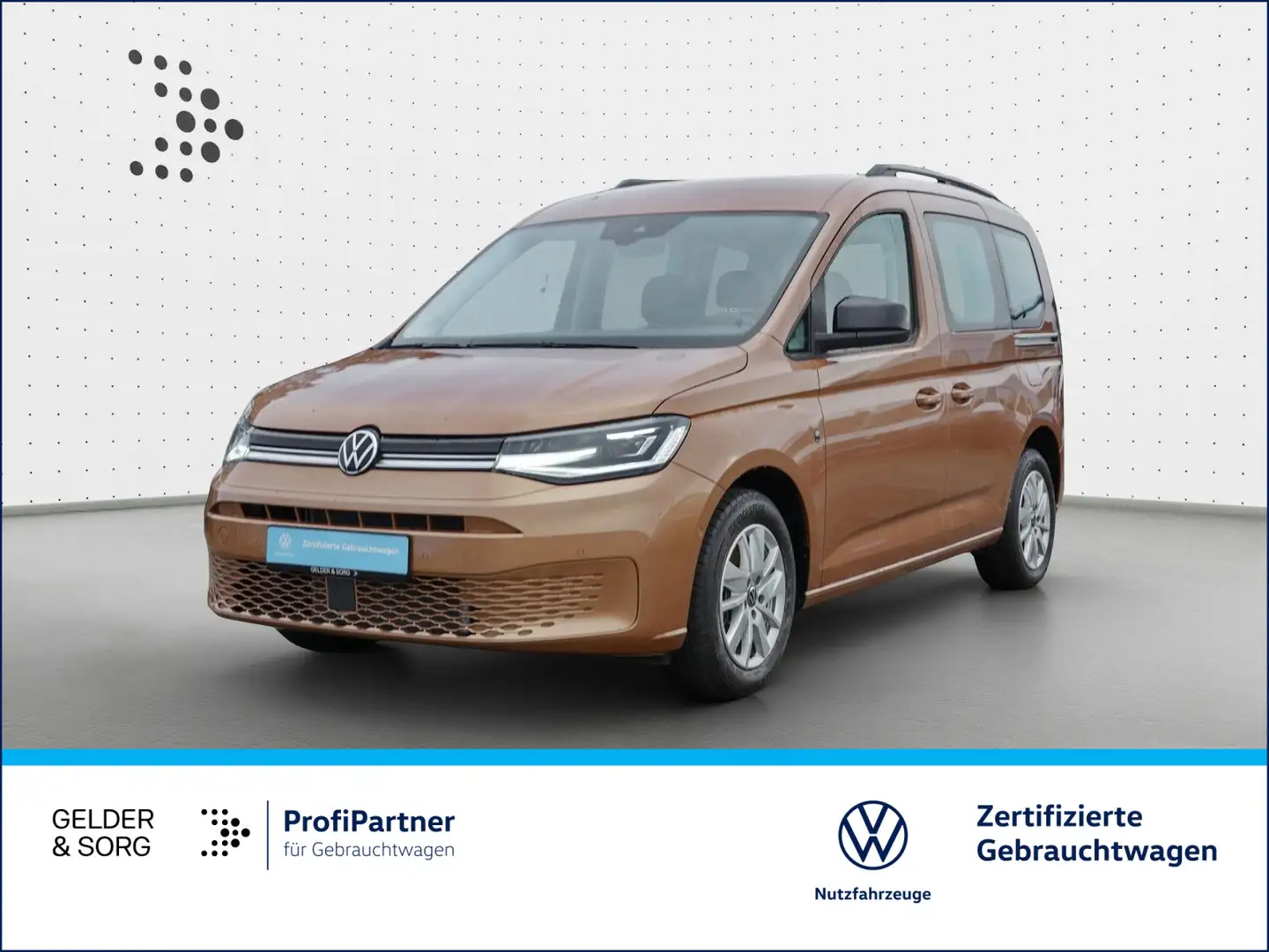 Volkswagen Caddy Caddy Kombi 2.0 TDI Life 4x4*LED*AHK*ACC*Navi Gold - 1