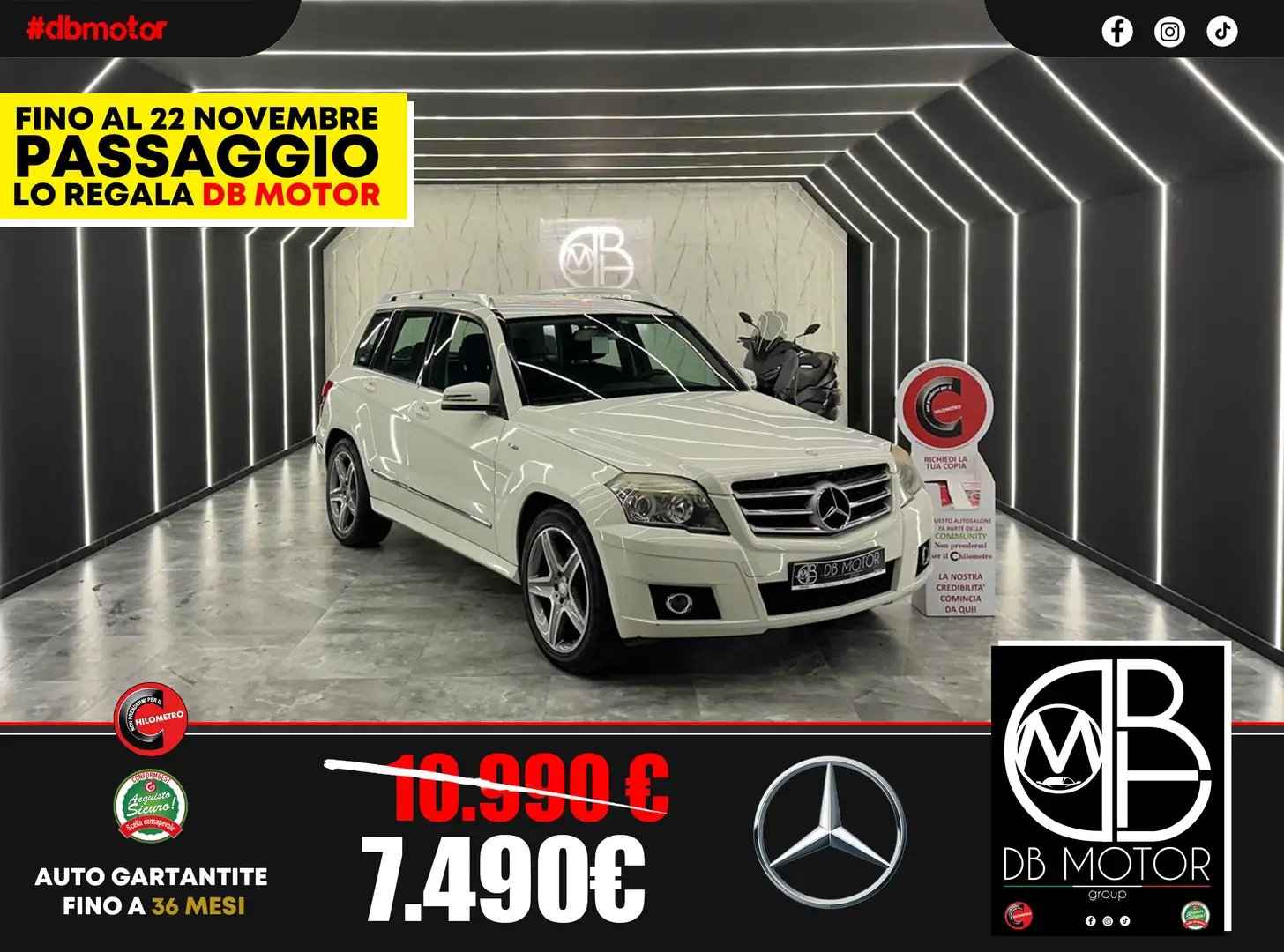 Mercedes-Benz GLK 200 GLK - X204 cdi be Premium Bianco - 1