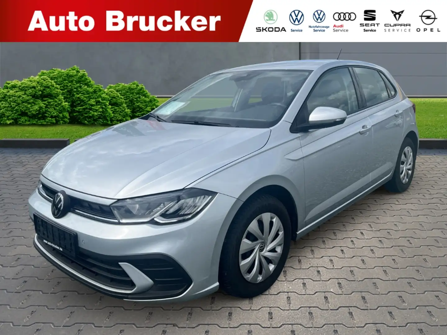 Volkswagen Polo VI Life 1.0 TSI+Klimaanlage+Parksensoren+LED Silver - 1