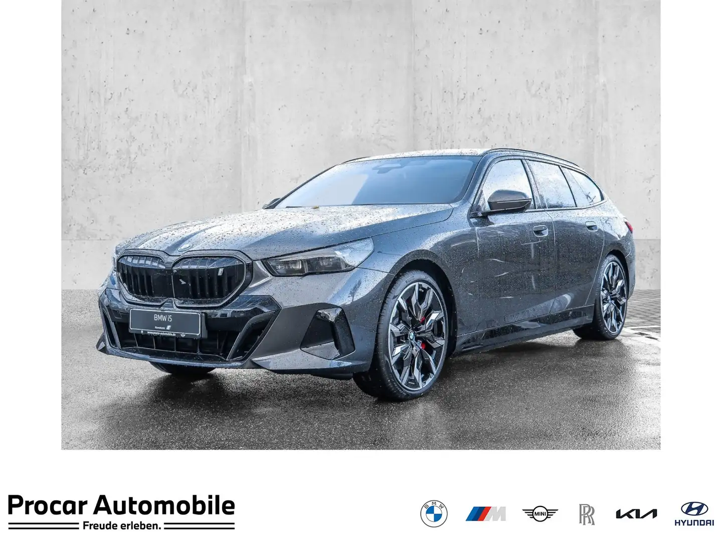 BMW i5 eDrive40 0,25%Versteu. MPro PANO HUD AHK DAPro Grau - 1