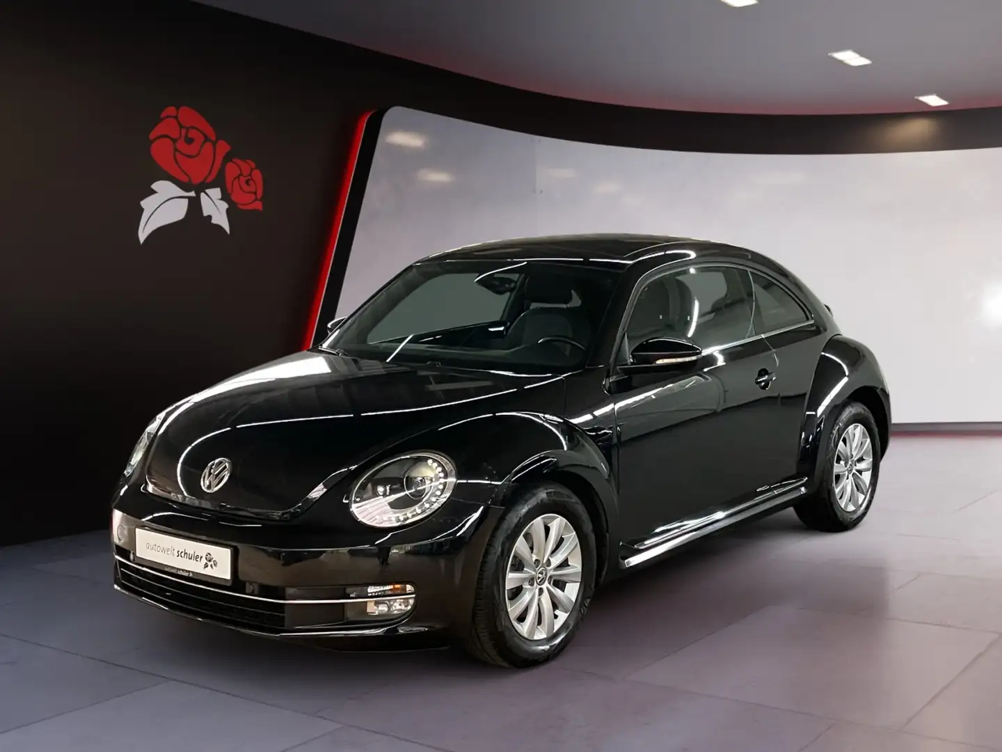 Volkswagen Beetle 1.4 TSI DSG Design Xenon Pano PDC SHZ Noir - 2