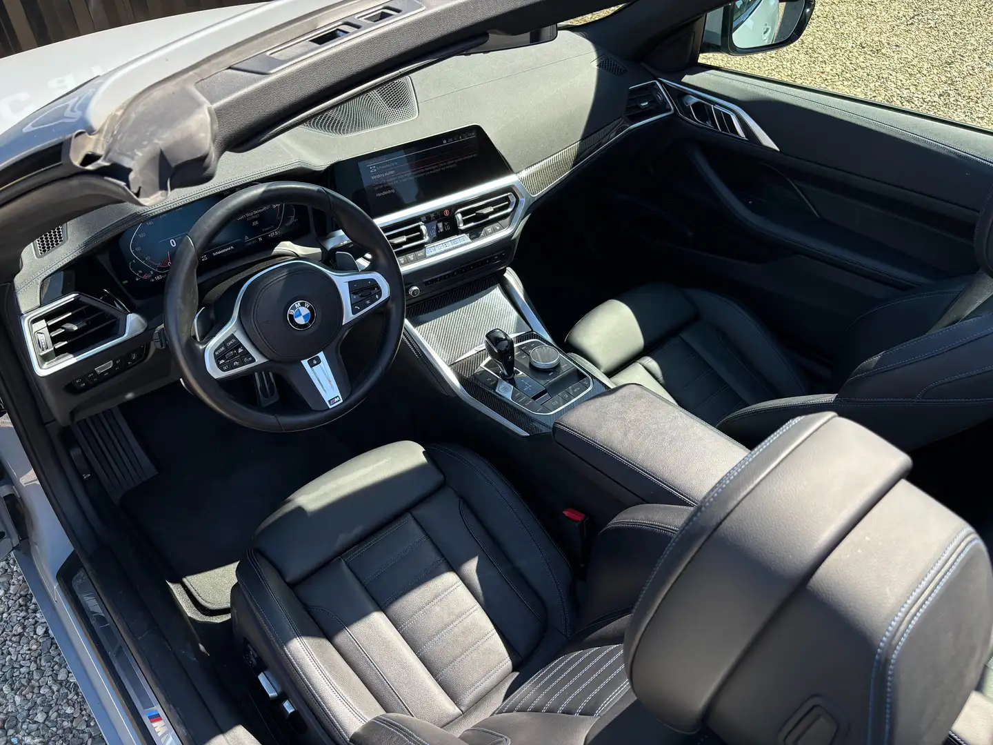 BMW 420 Cabrio 420iAS M Sport in Brooklyn grau/ACC/HiFi Gri - 2