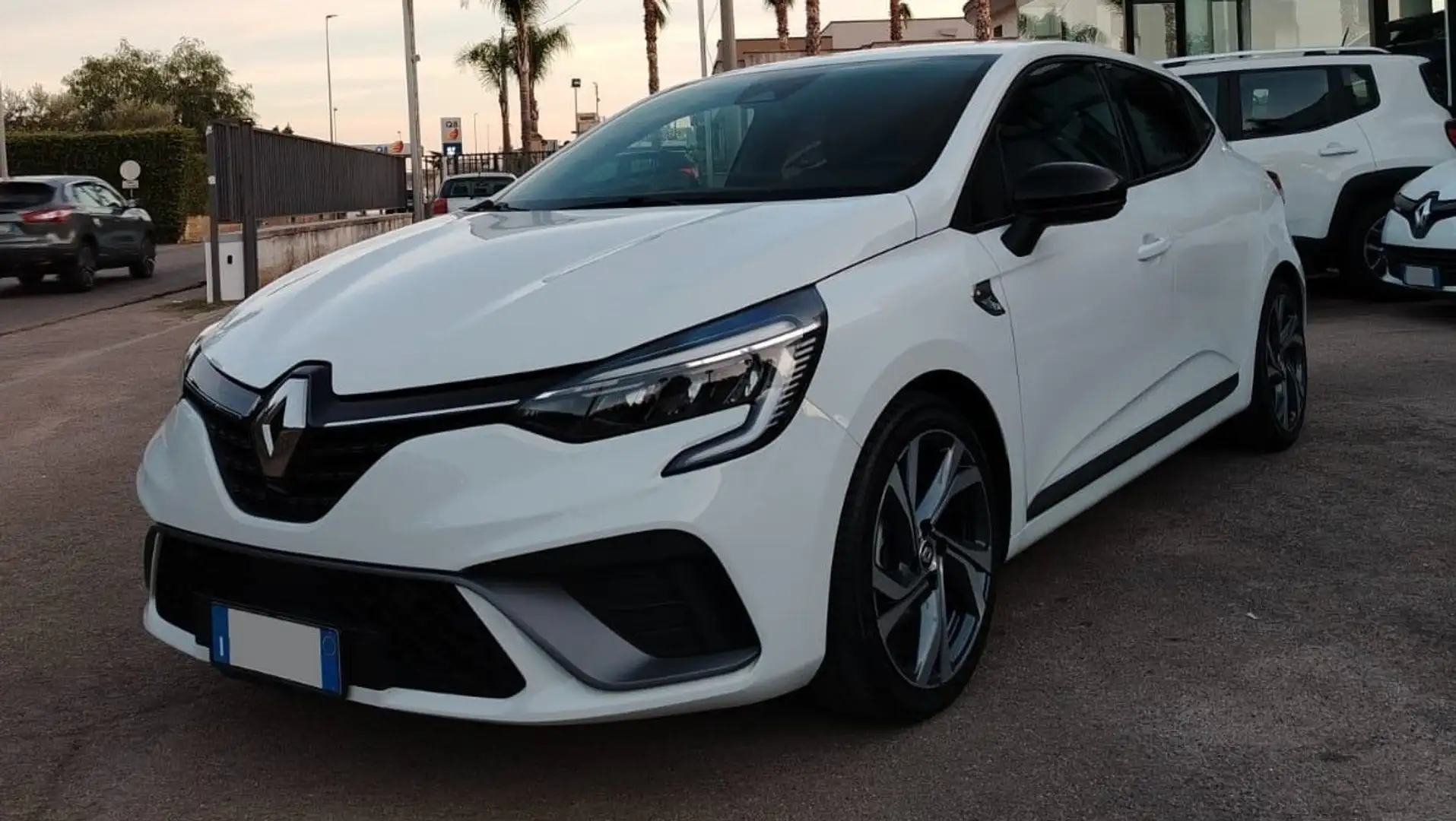 Renault Clio Clio 1.6 E-Tech hybrid R.S. Line 145cv auto Blanc - 2