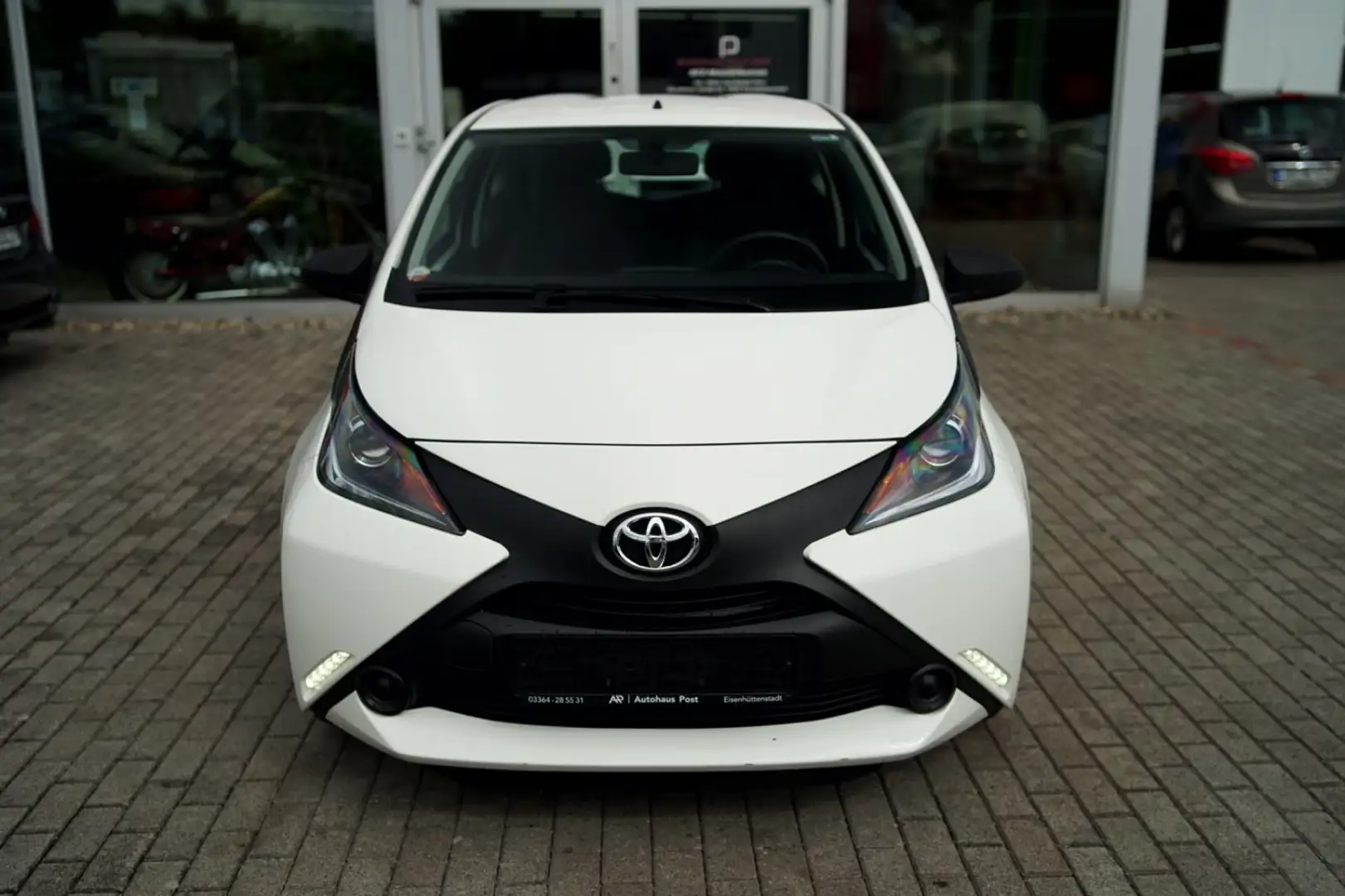 Toyota Aygo Einparkhilfe Klima Bluetooth Allwetter Blanc - 2