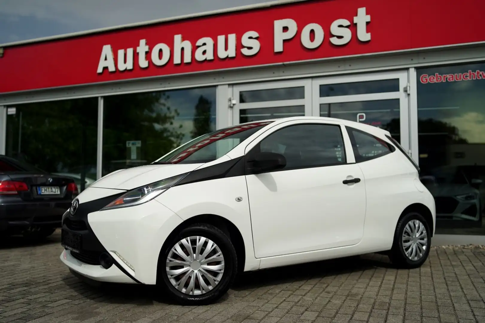 Toyota Aygo Einparkhilfe Klima Bluetooth Allwetter Blanc - 1