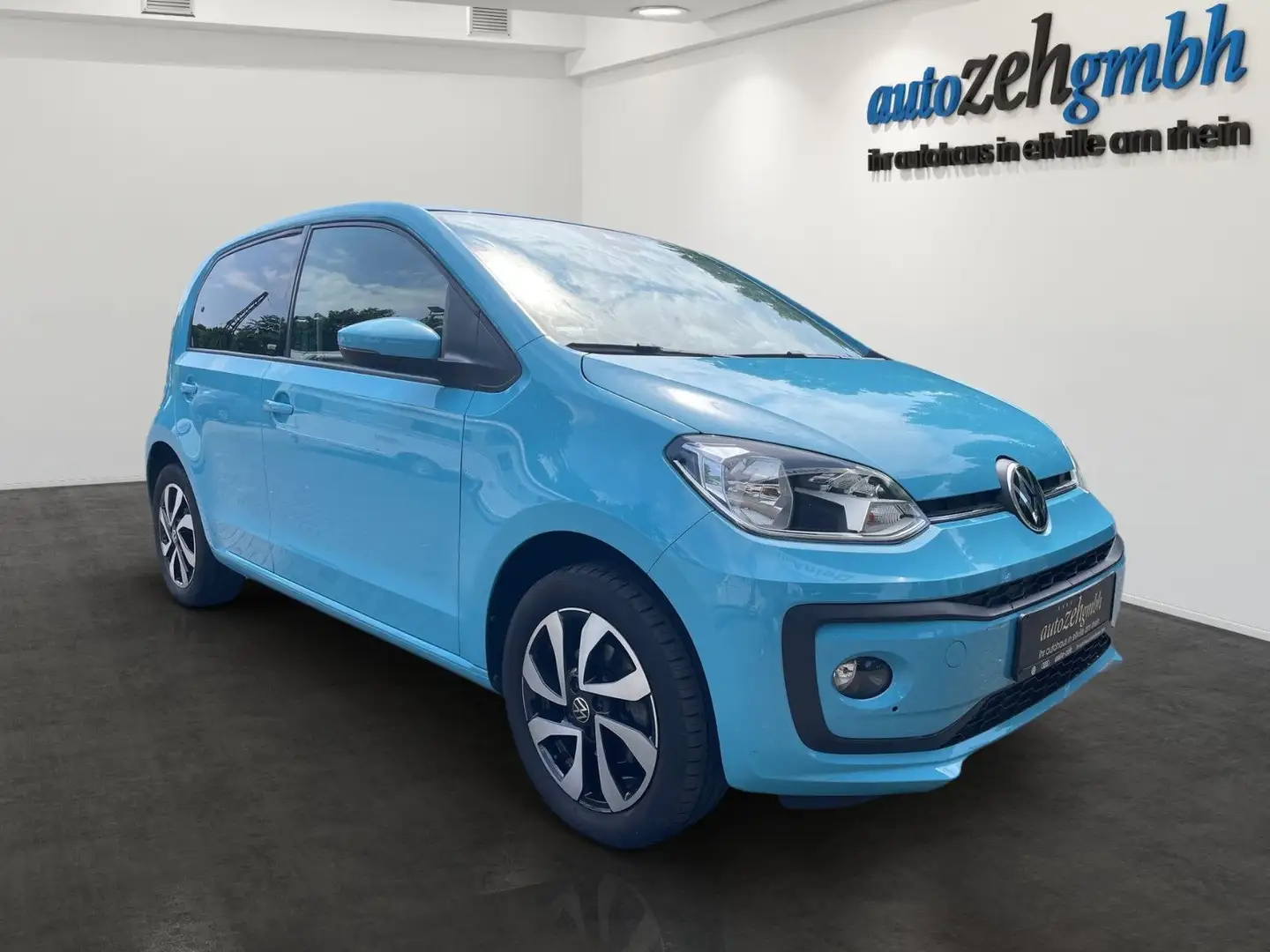 Volkswagen up! 1.0 Active+Kamera+Sitzheizung+PDC+Klima+ Blau - 2