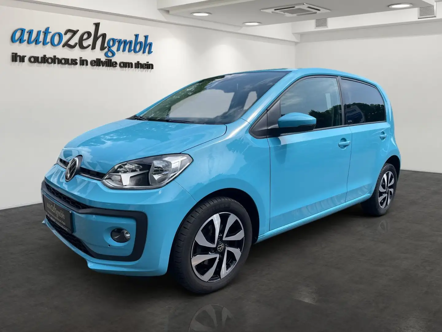 Volkswagen up! 1.0 Active+Kamera+Sitzheizung+PDC+Klima+ Blau - 1