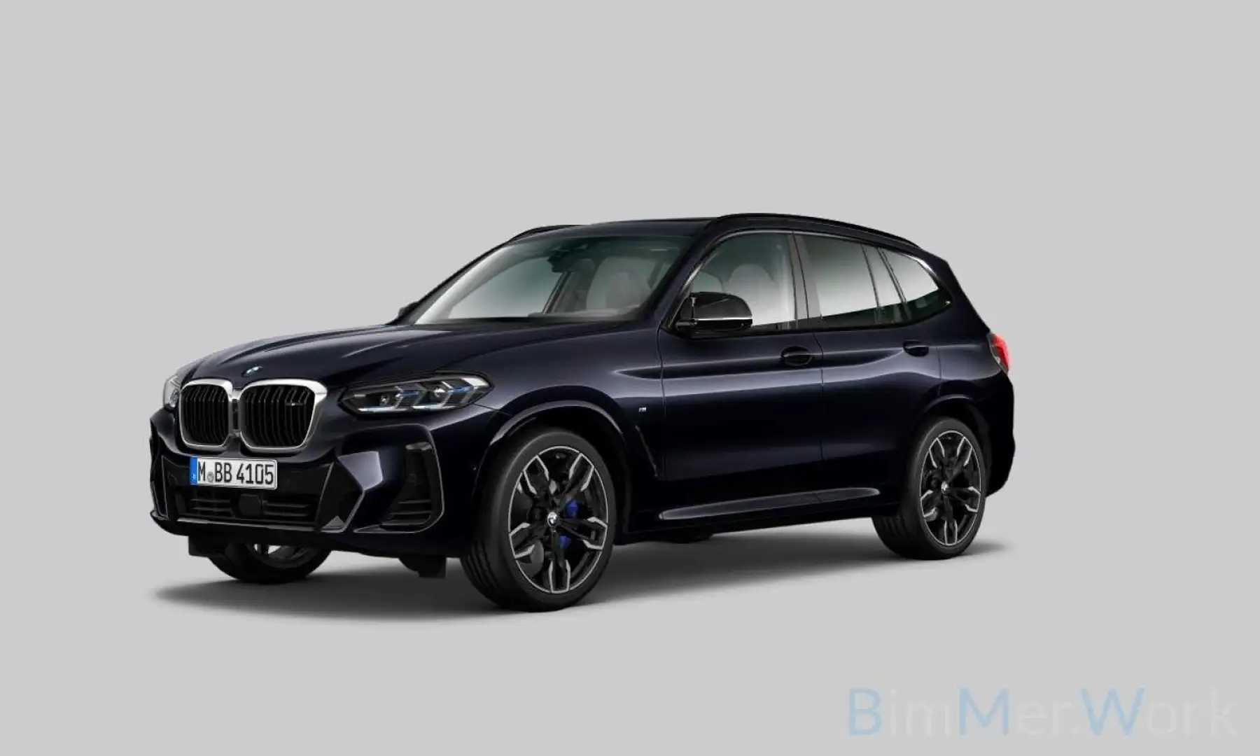 BMW X3 M Panorama Laser 360°HUD DAB H K AHK 21Zol Noir - 1