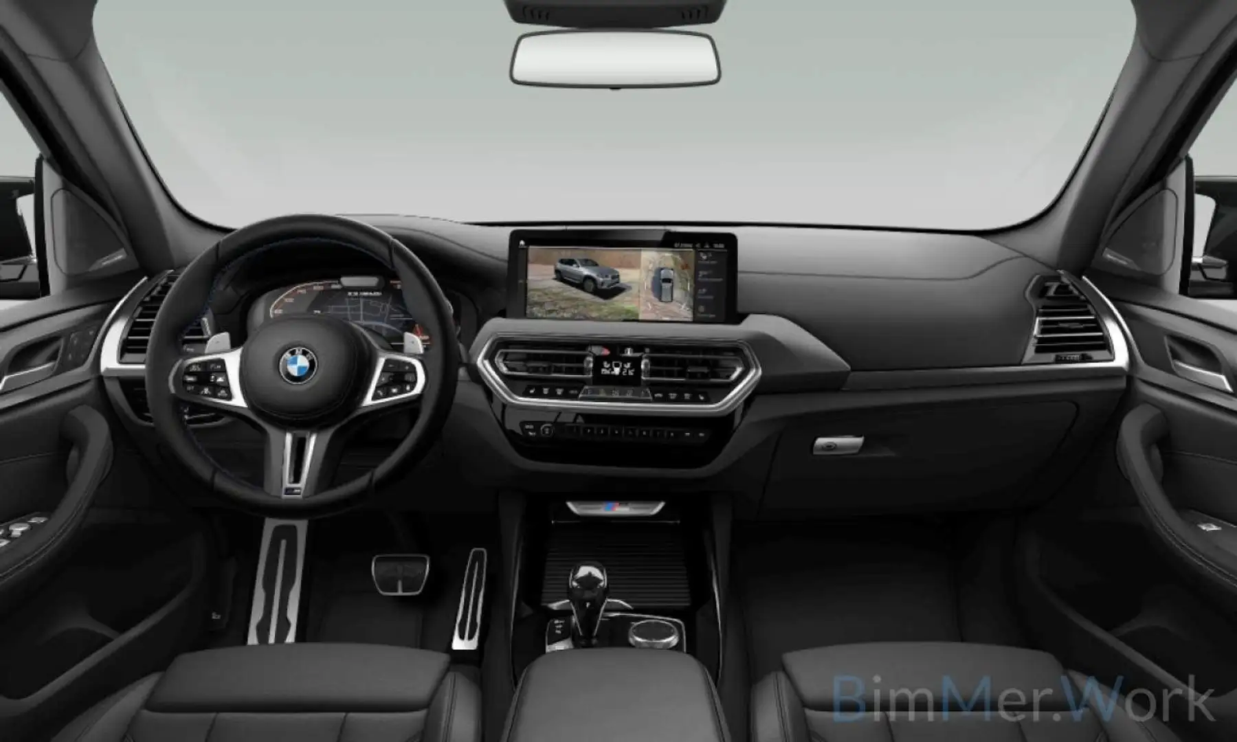 BMW X3 M Panorama Laser 360°HUD DAB H K AHK 21Zol Noir - 2