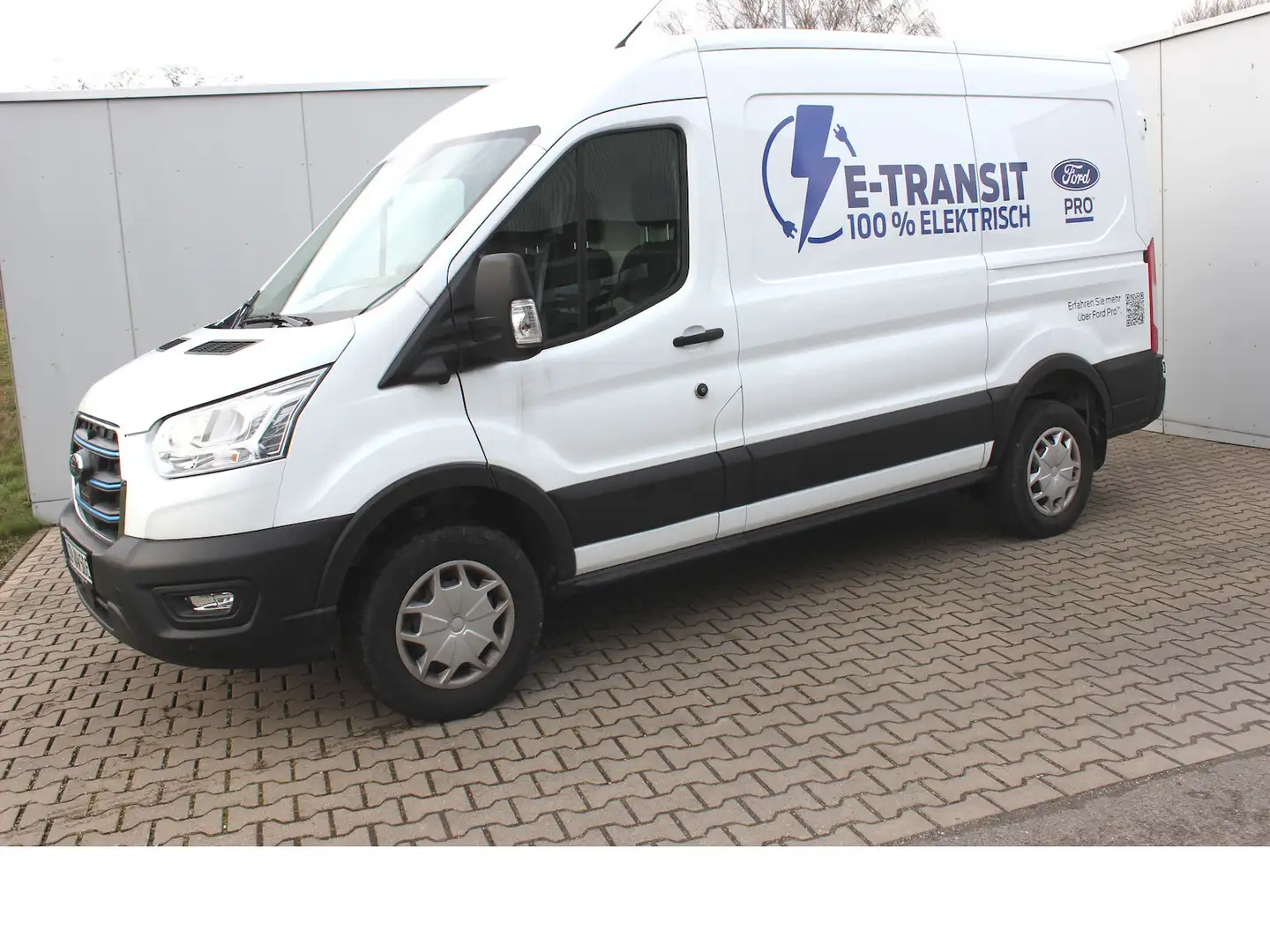 Ford Transit Kasten Trend 350L2 Elektro Blanc - 2