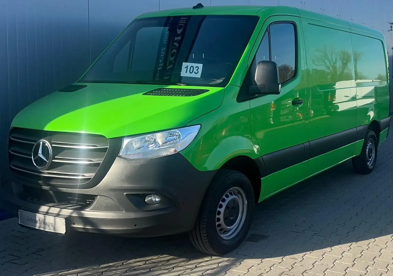 Mercedes-Benz Sprinter 316 LANG 7G-TRONIC TOTWINKEL 360°KAMERA Groen - 1