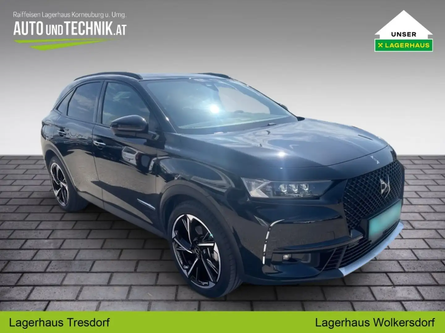 DS Automobiles DS 7 Crossback e-tense 300 PHEV  4x4 Louvre Aut. Zwart - 2
