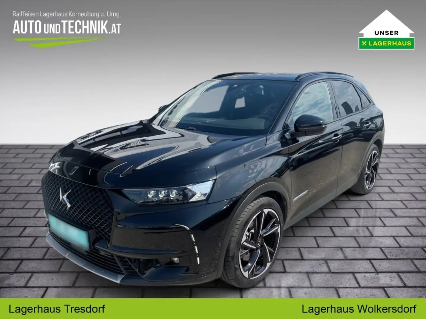 DS Automobiles DS 7 Crossback e-tense 300 PHEV  4x4 Louvre Aut. Zwart - 1