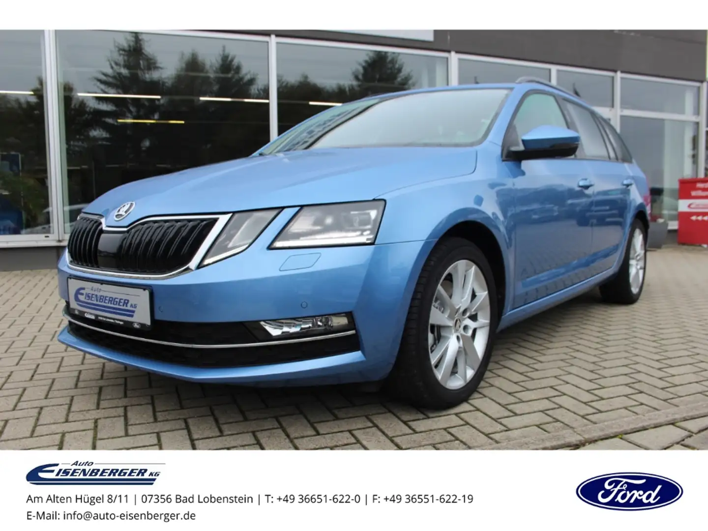 Skoda Octavia 1.8 TSI Combi Style AHK 18'' Blau - 2