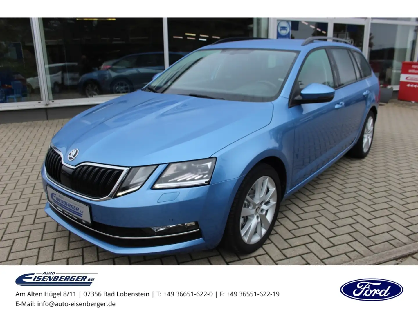 Skoda Octavia 1.8 TSI Combi Style AHK 18'' Blau - 1
