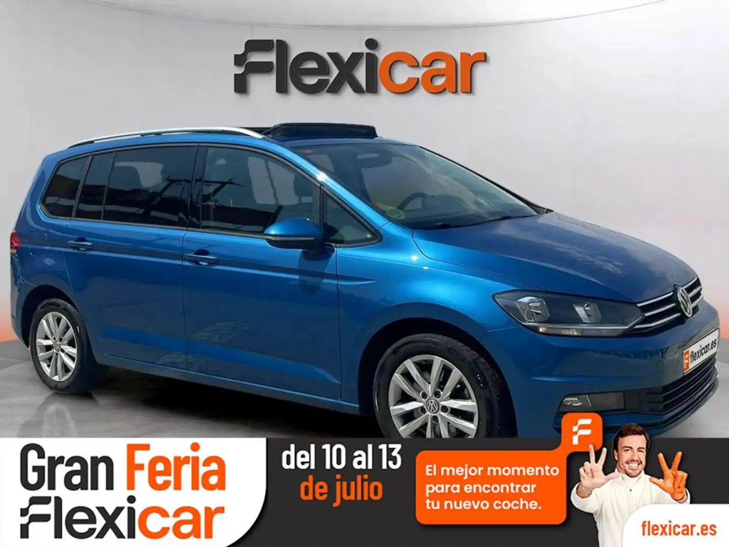 Volkswagen Touran 1.6TDI CR BMT Advance 85kW Azul - 1