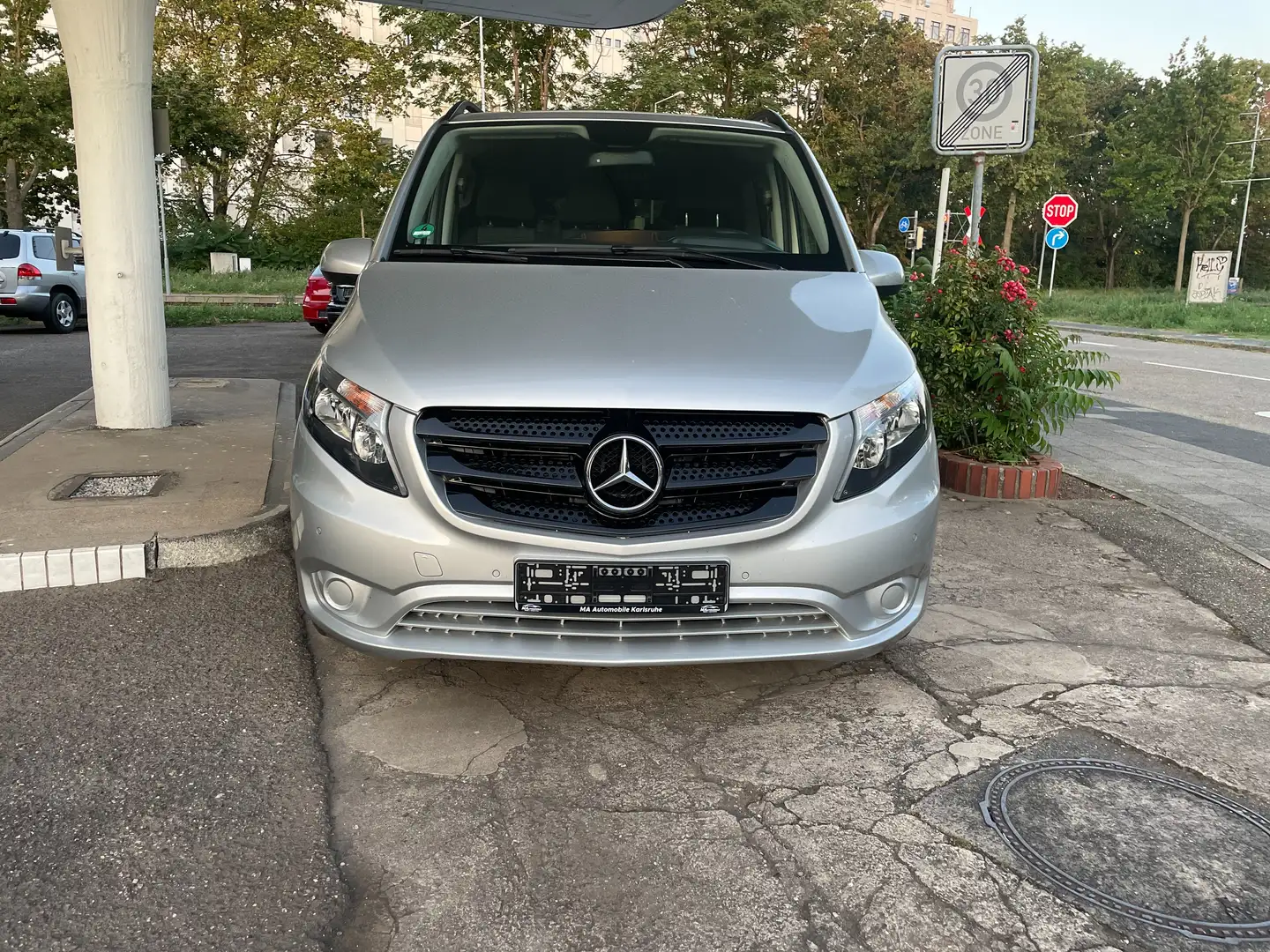 Mercedes-Benz Vito 114/116 CDI,119 CDI Pro lang, 9 Sitzer,Automatik Grau - 2