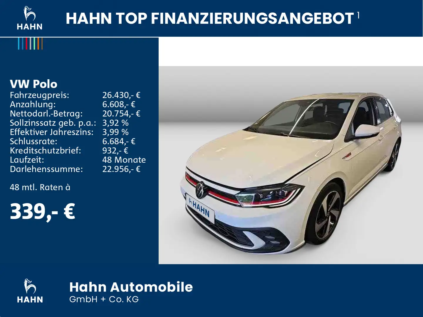 Volkswagen Polo GTI 2.0TSI DSG Matrix Navi PDC Sportsitze Blanco - 2