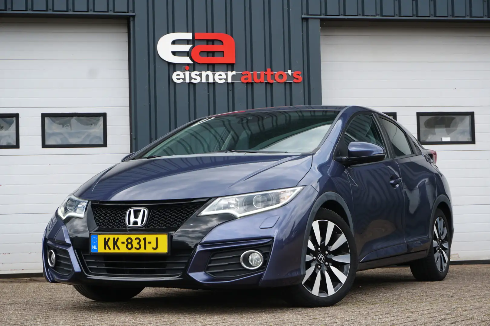 Honda Civic 1.4 Elegance | CAMERA | NAVI | STOELVERW. | ECC | Blue - 2