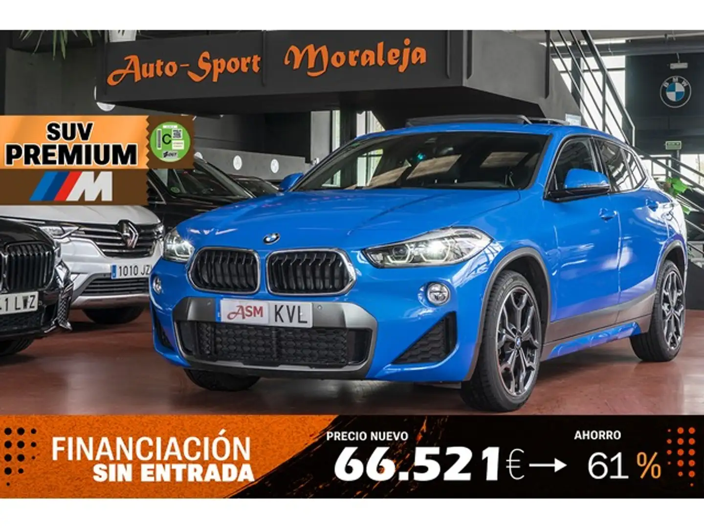 BMW X2 sDrive 18d Azul - 1