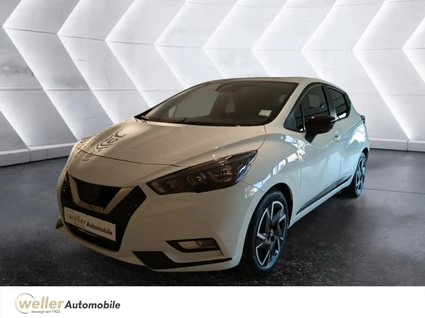 Nissan Micra 1.0 IG-T ''N-Design'' Navi Klimaautomatik Bluetoot Weiß - 1