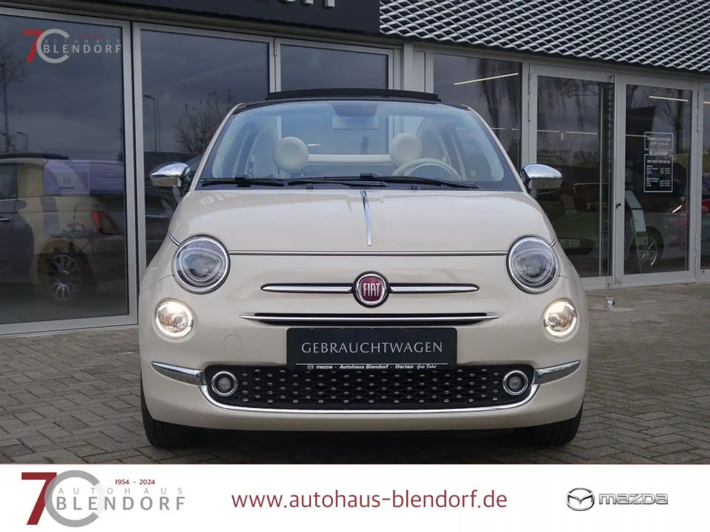 Fiat 500C C 1,2 L Cabrio Lounge Collezione|PDC|Connect Beige - 1