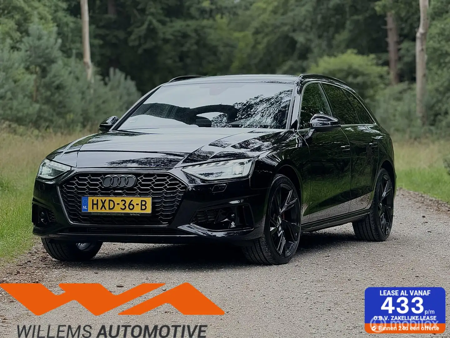 Audi A4 Avant 40 TFSI S-Line Matrix Led - S-tronic - 19'in Zwart - 1