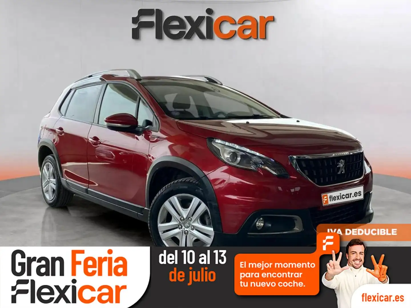 Peugeot 2008 1.2 PureTech S&S Signature EAT6 130 Rojo - 1