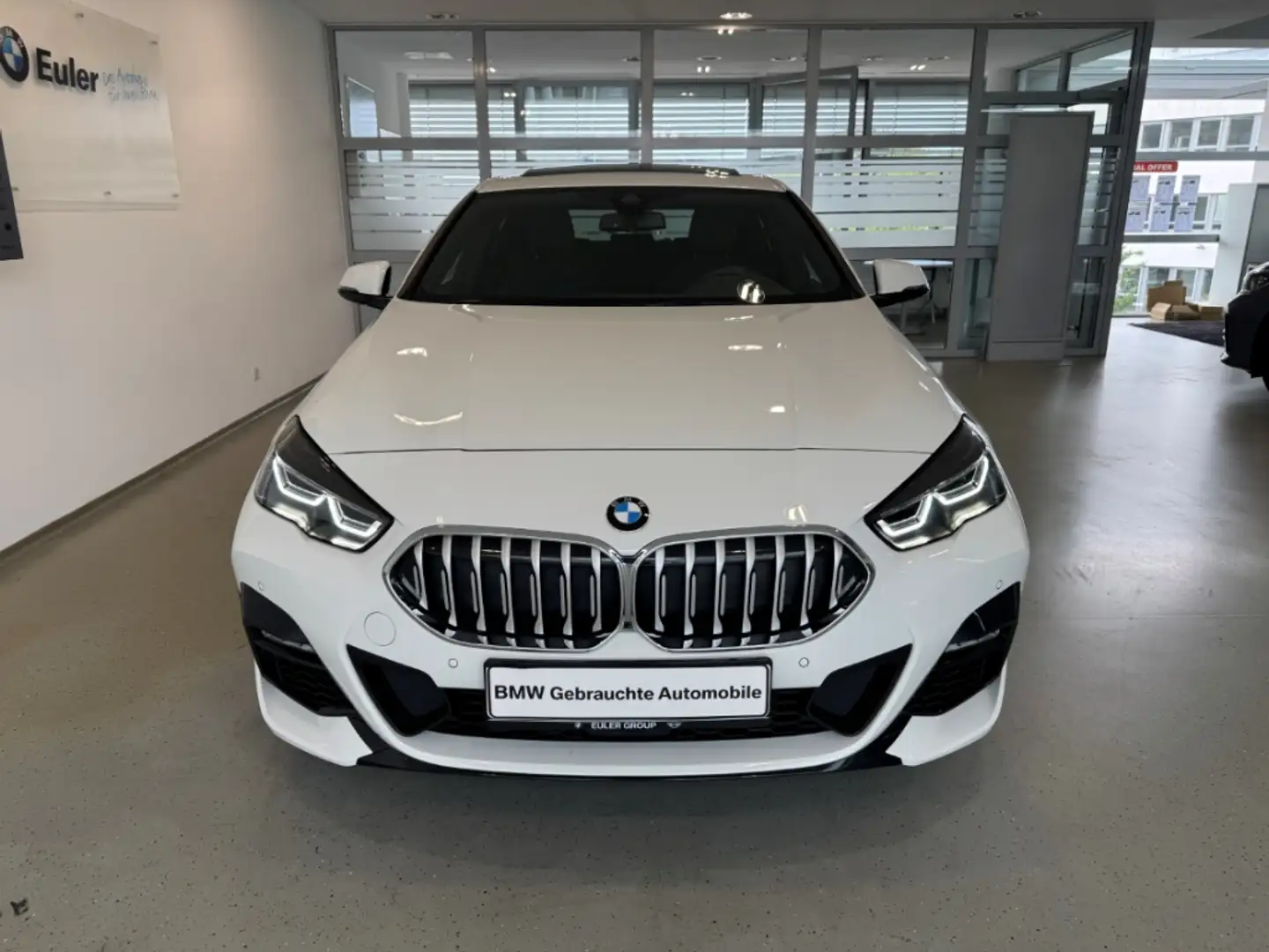 BMW 218 Gran Coupe iA M-Sport 18'' Pano M-Leuchten/Lenk. H Weiß - 2